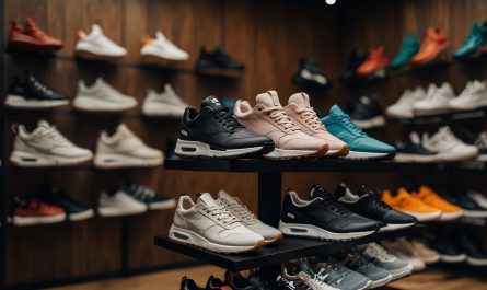 Les différents types de Sneakers dans un magasin