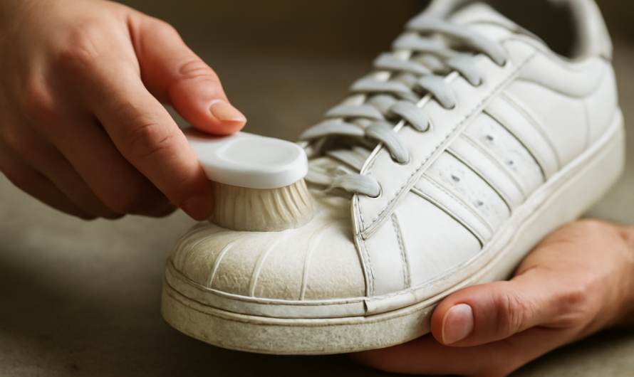 Comment nettoyer des Adidas Superstar sans jaunir la coque ?