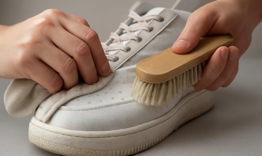Comment nettoyer des Air Force 1 blanches sans abîmer le cuir ?