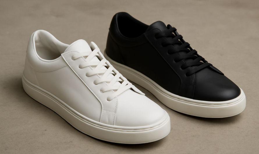 Sneakers blanches vs noires : lesquelles sont les plus faciles à porter ?