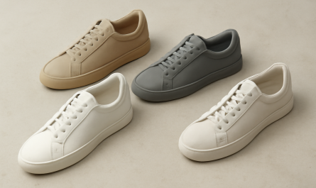 paires de sneakers posées sur sol clair