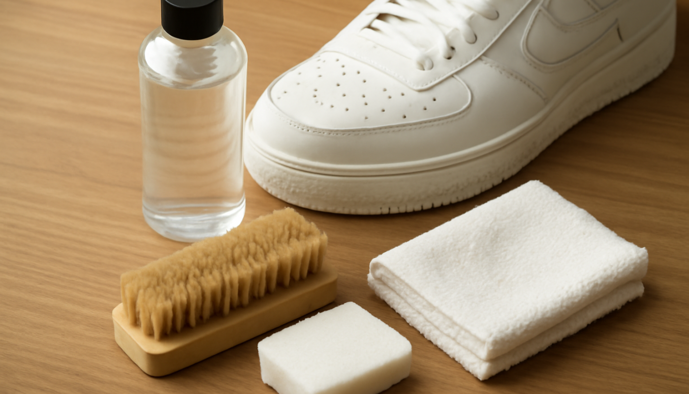ensemble d'accessoires pour sneakers sur table