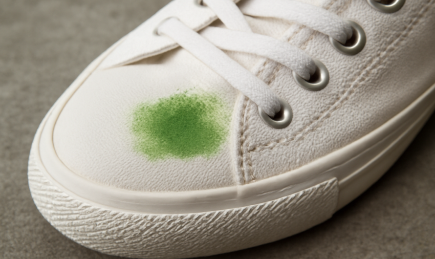 Quelle astuce maison pour traiter une tache d&rsquo;herbe sur des sneakers en toile ?