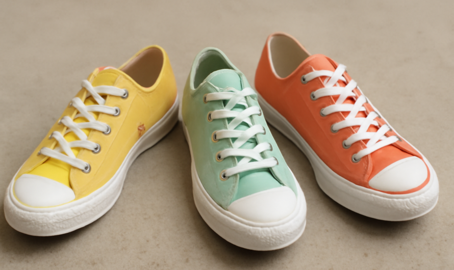 Tons pastel ou vifs : quelles couleurs de sneakers privilégier cet été ?