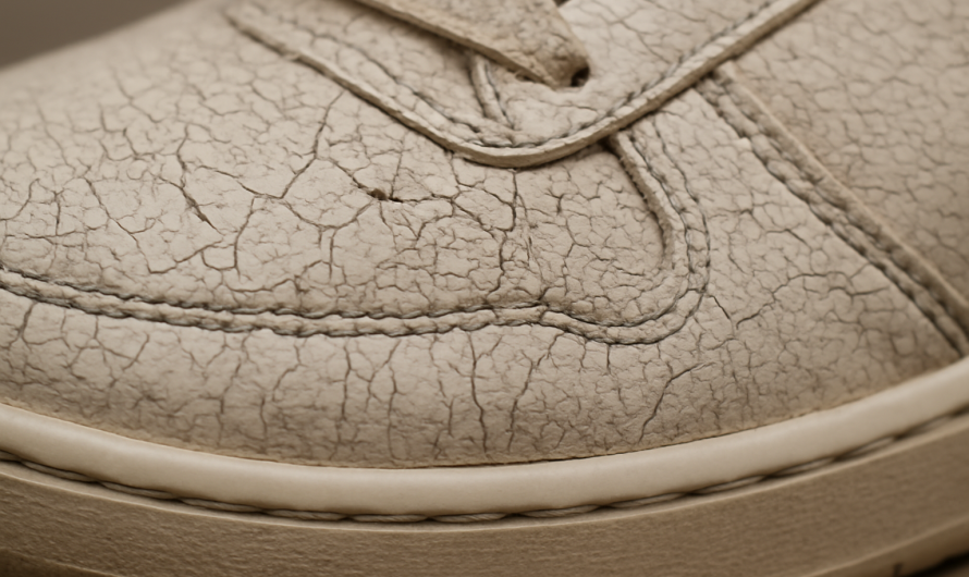 Pourquoi le cuir de mes sneakers se craquelle-t-il ?