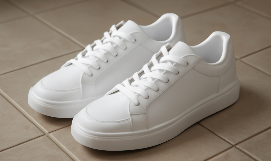 Pourquoi le cuir blanc de mes baskets se ternit-il si vite ?