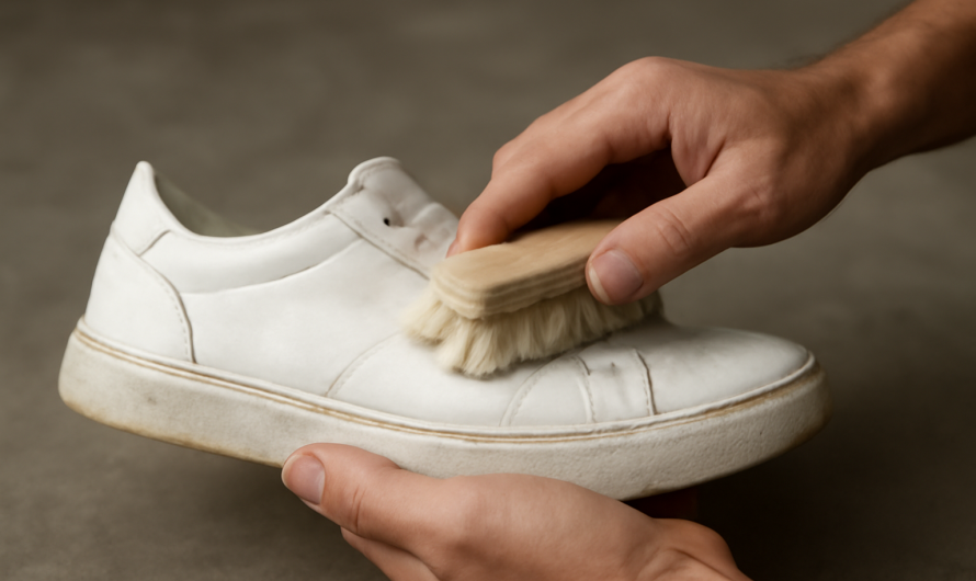 Comment raviver le blanc des semelles de sneakers en caoutchouc ?