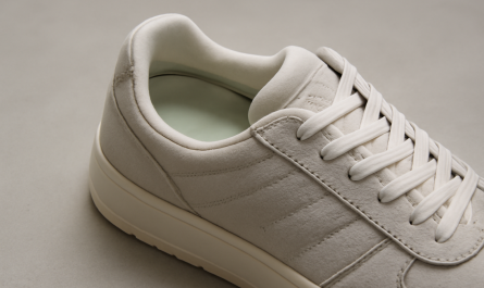 sneaker montrant semelle de soutien interieur